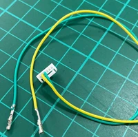 custom flexible silicone wire 200mm jst gh 1 25mm pitch 26awg silicone wire connected to dupont 2 54 wire harness