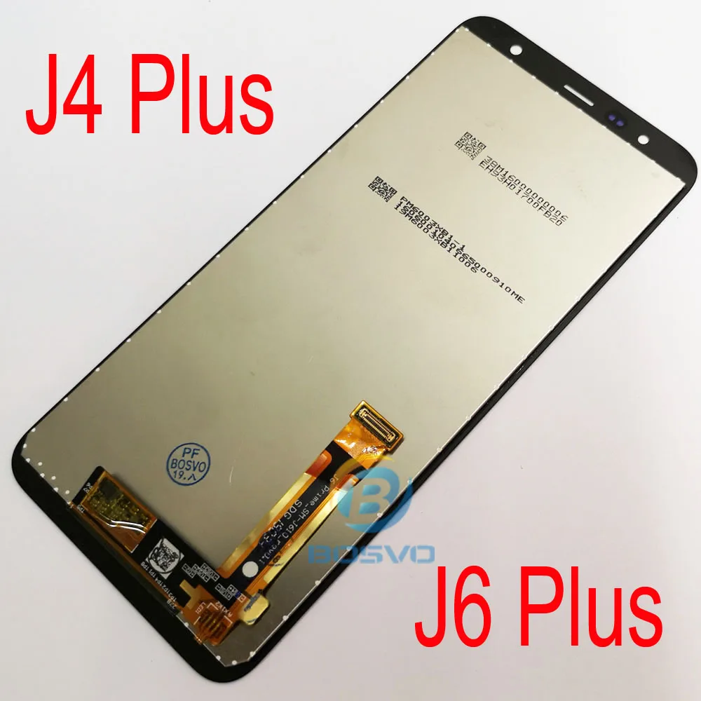 Оптовая продажа 10 шт./лот для samsung J4 Plus J415 J410 ЖК дисплей с сенсорным дигитайзером в