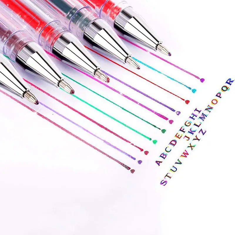 

100 Gel Pens Coloring Pens Set for Adult Coloring Books Scrapbooking Drawing Writing Including Glitter Metallic Pastel Neon Swir