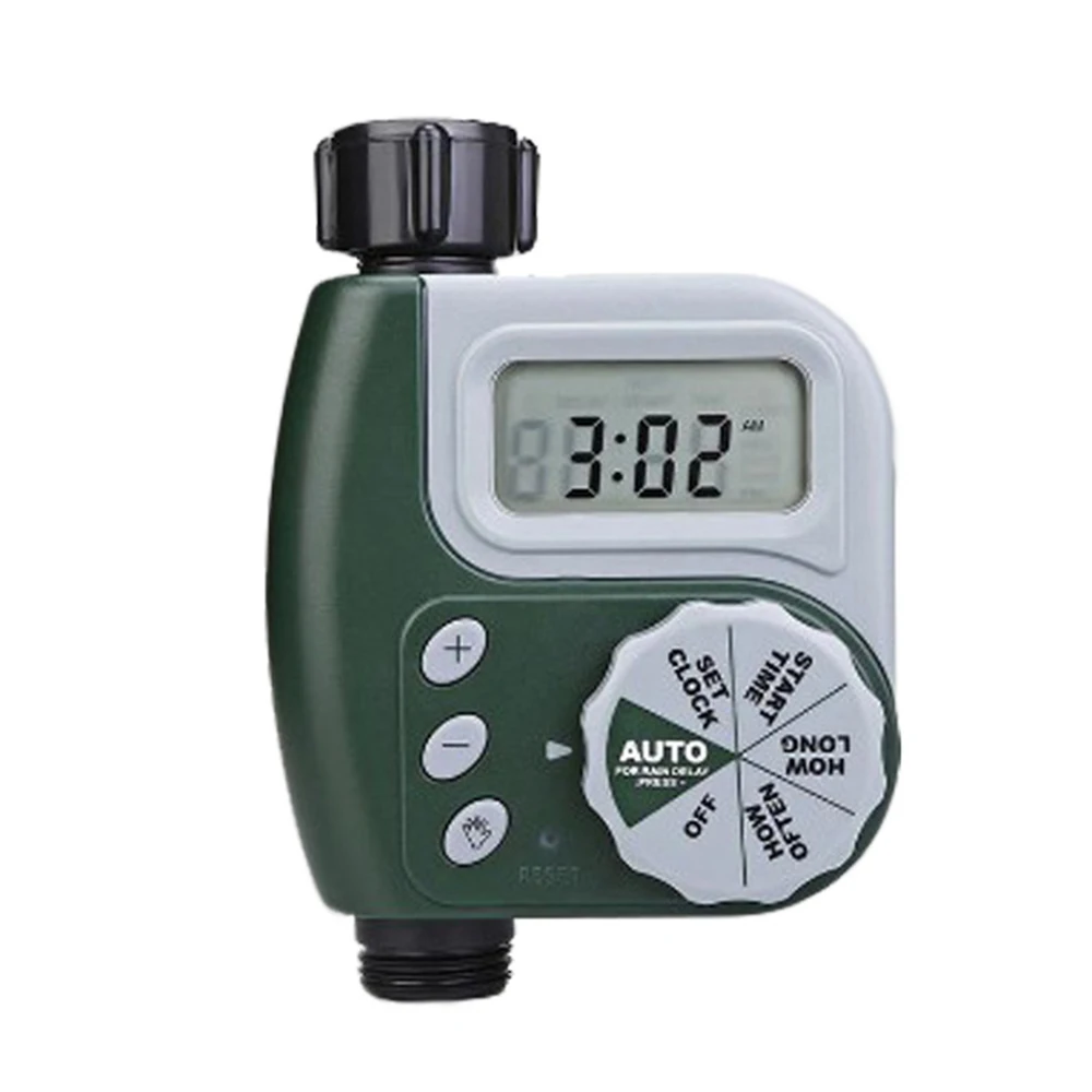

Automatic Watering Timer Battery Operated LCD Digital Display Automatic Irrigation System Home Garden Watering Electronic Timer