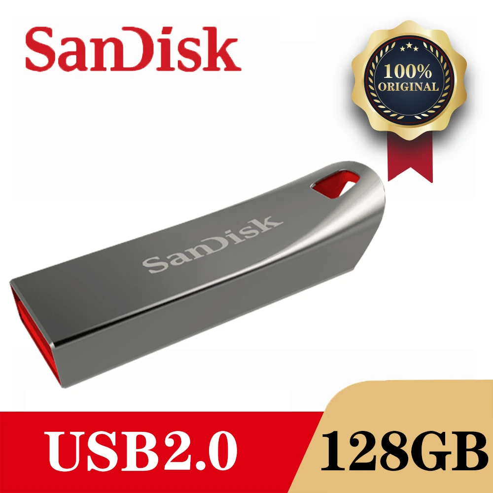 Флеш-накопитель USB SanDisk CZ71 128 ГБ/64 Гб/32 ГБ/16 ГБ флеш-накопитель флеш-диск 2 0
