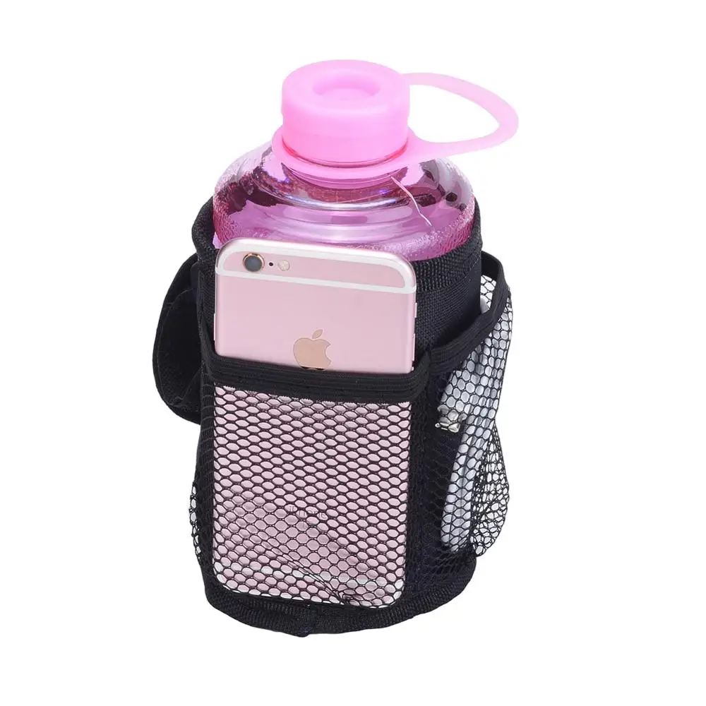 Автомобильный держатель для стакана интерьерный напитков с сетчатым карманом