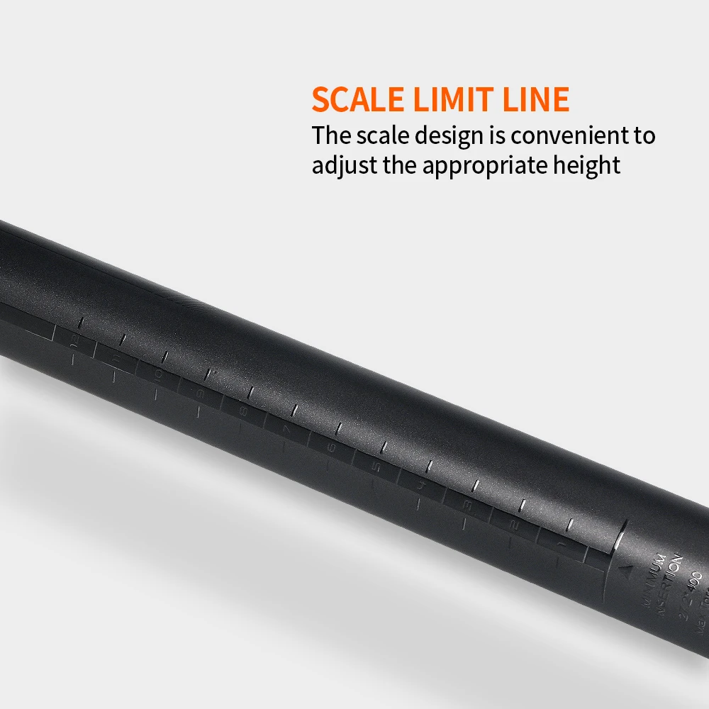 TOSEEK Carbon Seatpost 27.2/30.8/31.6mm Matte Black MTB/Road Bike seat post Length 400mm tube bicycle parts | Спорт и развлечения