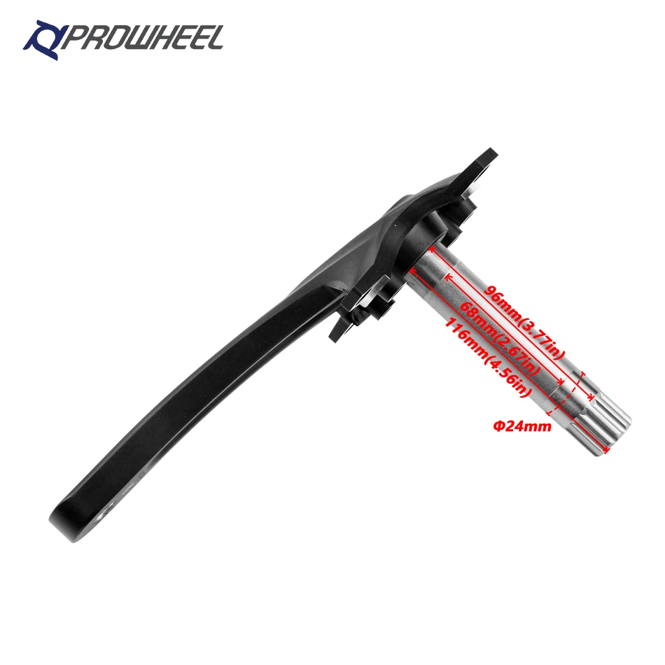 Кривошип PROWHEEL 104BCD для горного велосипеда 170 мм 175 и нижний кронштейн кривошипы