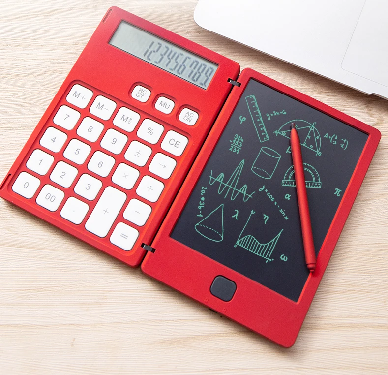 Многофункциональный калькулятор блокнот ЖК-планшет для письма безбумажные