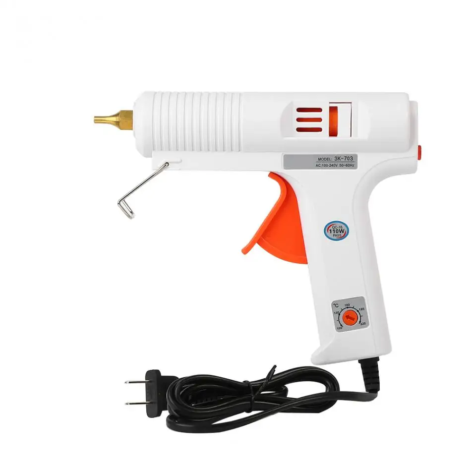 

110-240V Muzzle Diameter 11mm 110W Hot Melt Glue Gun Adjustable Constant Temperature Heater Hot Melt Glue Gun Craft Repair Tool