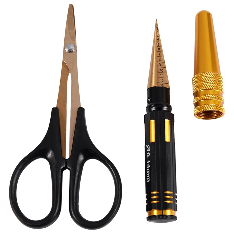 

New Hole Opener Reamer Drill 0-14mm Puncher & Car Shell Scissors Metal Steel for RC Car Ship Aircraft Model DIY Tools
