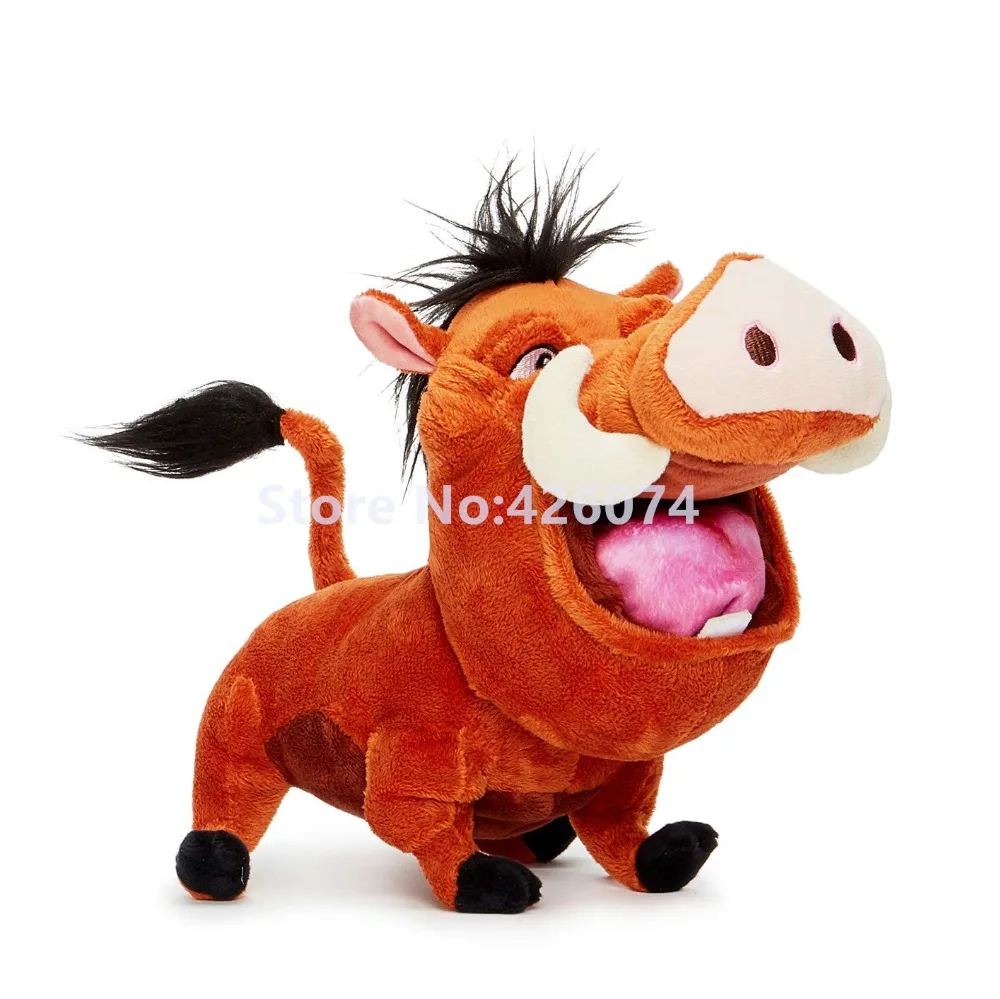 Король Лев охранник Pumbaa свинья плюшевые дети мягкие животные игрушки для детей рождественские подарки 27 см