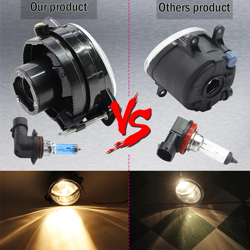 Cawanerl 100W Противотуманные фары Дневные Фары Светильник 9006 HB4 галогенная лампа