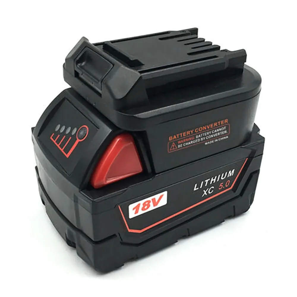

Milwaukee 18V M18 Slider Li-ion Battery For WORX 20V 5PIN Li-ion Battery Adapter For Worx 20V 5-PIN Battery Tools High Quality