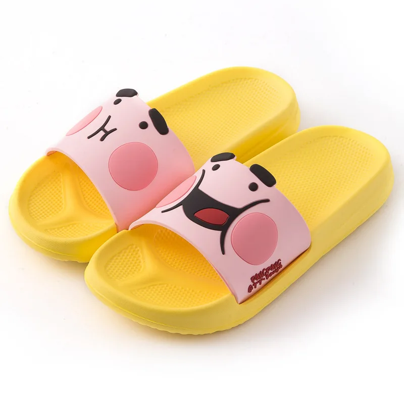 Slipper Female Home Bathroom Non-Slip EVA Soft Bottom Mute Slippers Universal Wear-Resistant  Shoes Women  Home Slippers