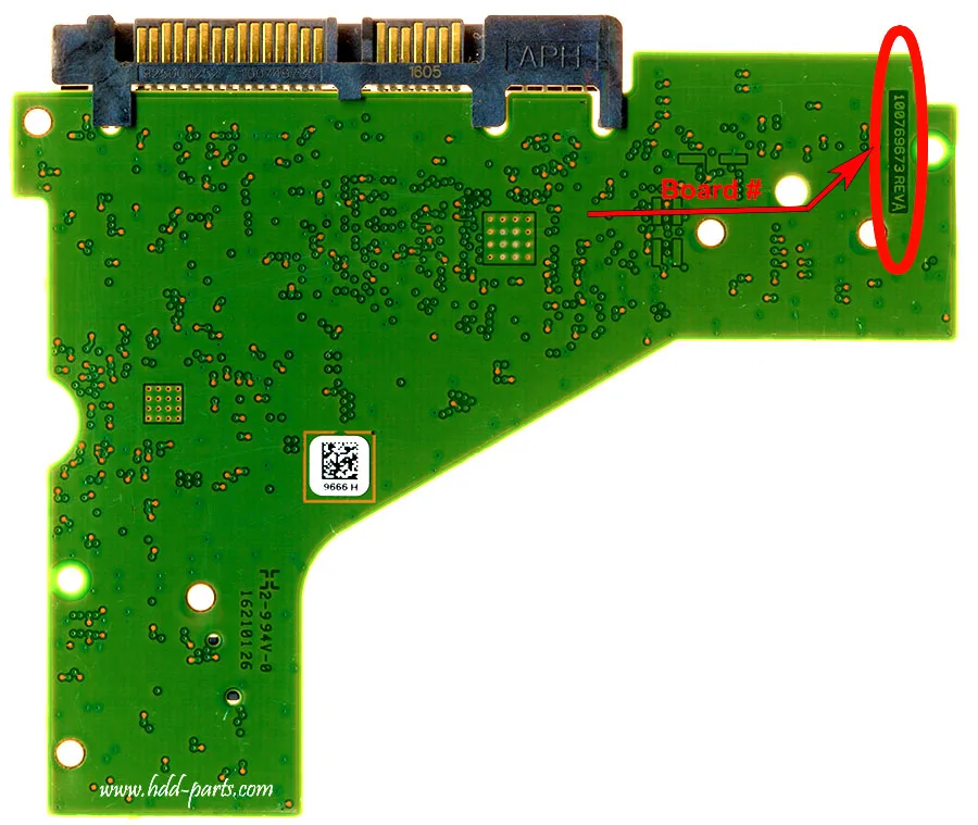 HDD PCB печатная плата логическая 100769673 REV A для ST 3 5 SATA жесткого диска восстановления