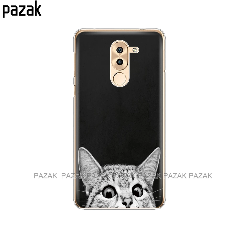 Силиконовый чехол для huawei honor 6X phpne мягкий накладка из ТПУ 360 полноразмерный