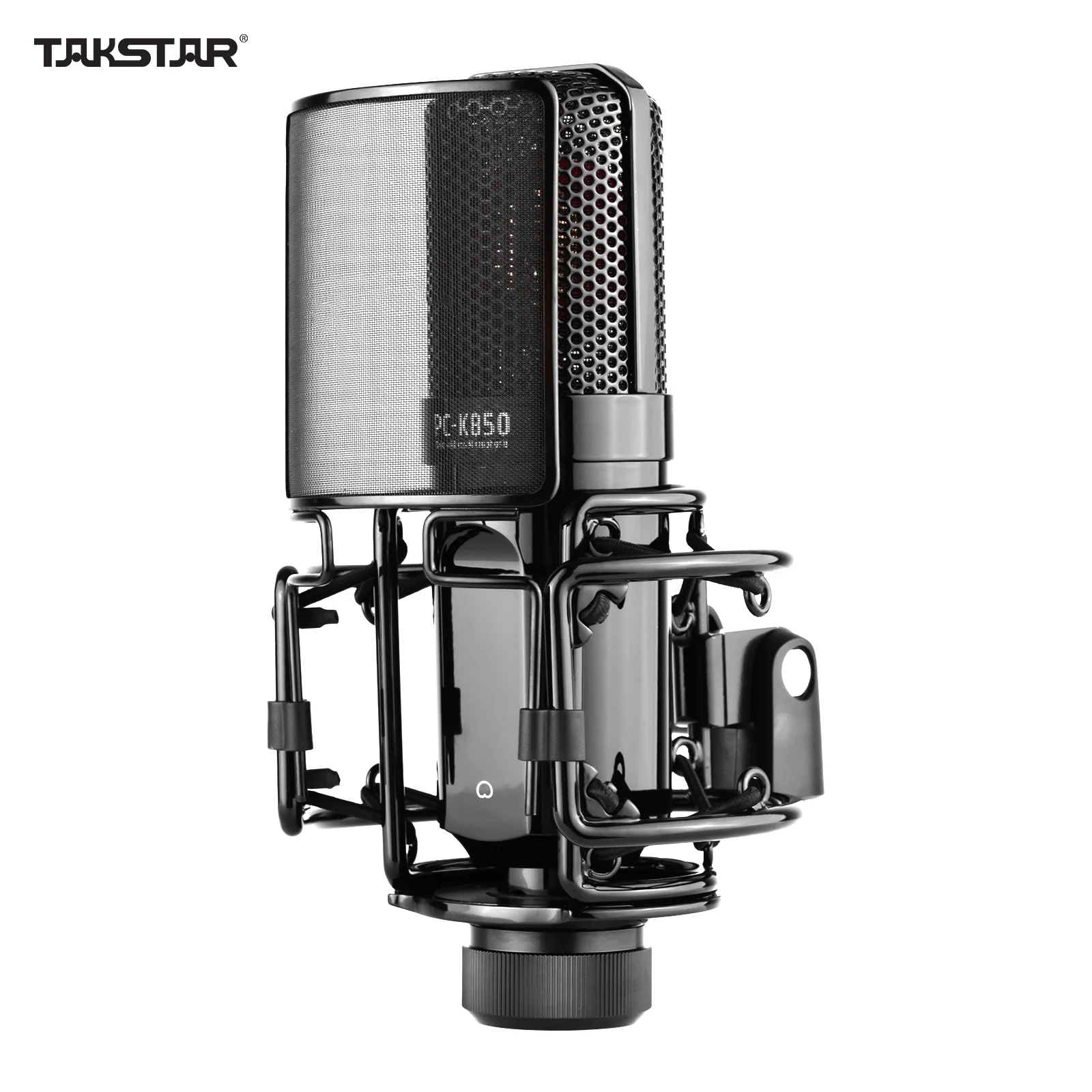 

TAKSTAR PC-K850 Side-Address Recording Microphone Cardioid Pickup Pattern Wired Condenser Mic for Karaoke Studio Recording