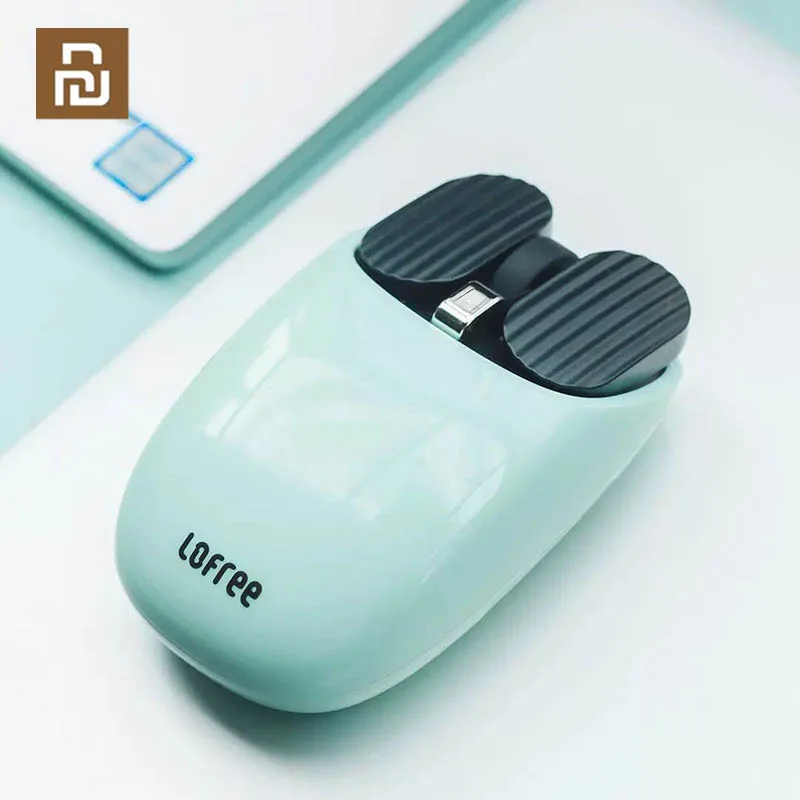 YouPin LOFREE Bluetooth беспроводная мышь 2 4G/Bluetooth двойной режим подключения уникальная