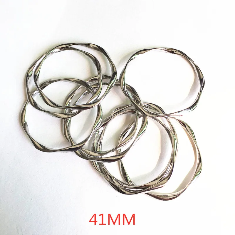 Новое поступление! 100 шт./лот соединитель в форме кольца из цинкового сплава для