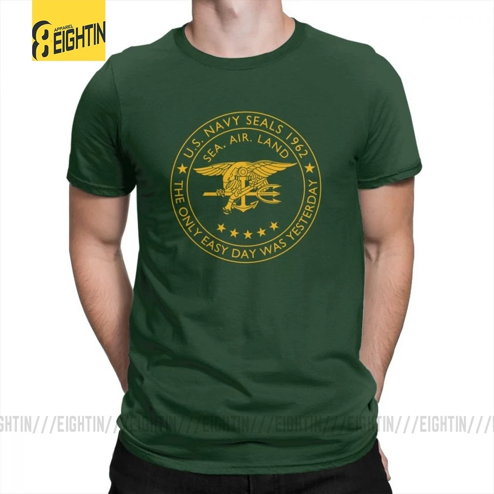 Forest Green США темно-синяя печать футболка для высоких мужчин Винтажный стиль футболки с круглым вырезом дешевые брендовые футболки подарки на день Святого Валентина большой размер - Цвет: Forest Green