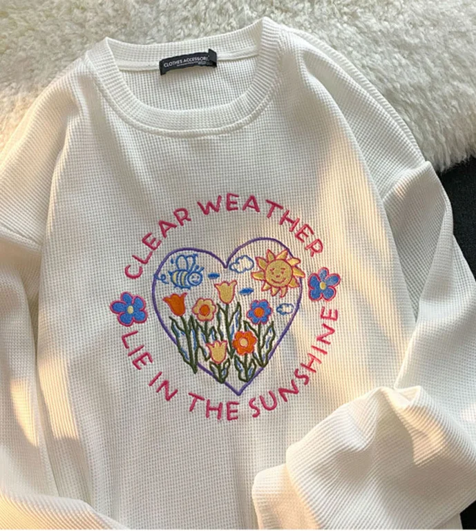 

Новинка 2021, Женская Осенняя тонкая свободная толстовка без капюшона