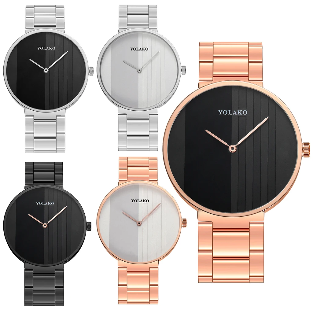 

YOLAKO Women's Watch Fashion Simple Luxury Ladies Watch Wristwatch Female Clock For Women reloj mujer relogio feminino 2020