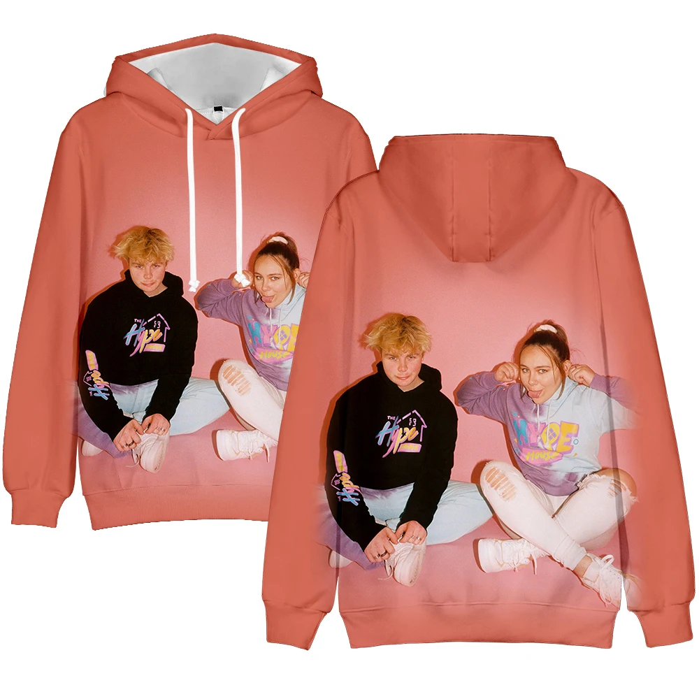 

2020 The Hype House Sweatshirts 3D Hoodies Streetwear Fashion Hip Hop Pullovers Men Women Autumn Casual Loose Hoodies Clothes