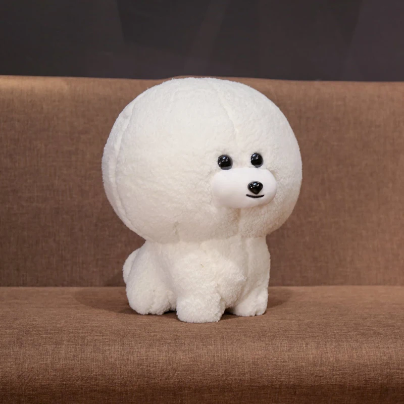 

New Cute Couple Bichon Plush Toy Toys for Children Girl Gift Home Decor Birthday Gift