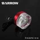 Barrow SPD10-S, 10 Вт PWM водяные охлаждающие насосы, максимальный поток 450 лч, Максимальный подъем 3 метра, водяное охлаждение кургана