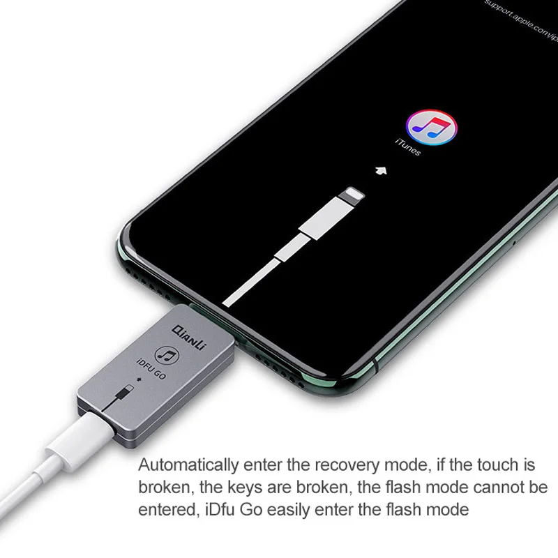 Фото Qianli iDFU GO quick power on brushroot tool переход непосредственно в режим восстановления без утомительного запуска 2,8 секунд артефакт быстрого запуска IOS №5