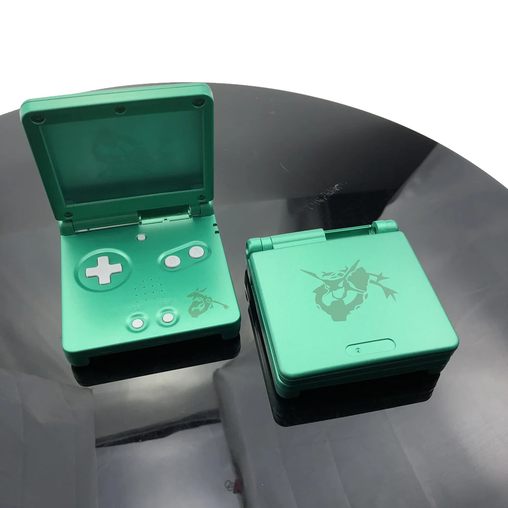 Для GameBoy Advance SP Classic Green Rayquaza Ограниченная серия сменный Корпус Корпуса для GBA чехол