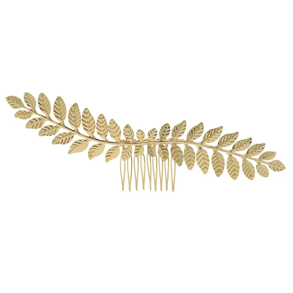 

Fashion forest leaves Bridal Wedding Hair Accessories Headdress Color Hair Comb Clip Hairpin Crown Jewelry Headpiece