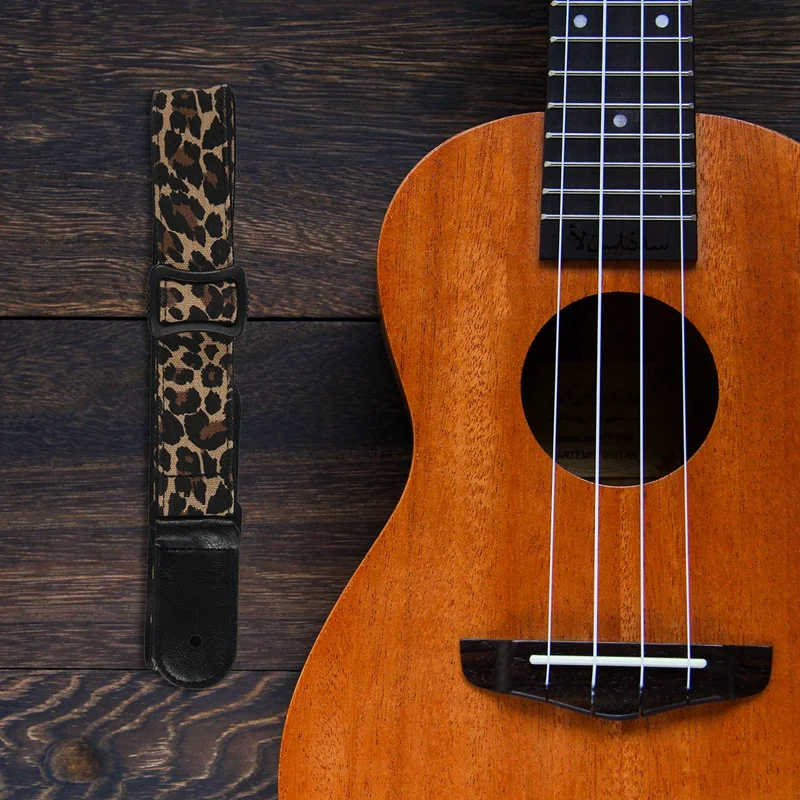 Моющиеся не теряет цвет мультфильм Стиль регулируемый ремень для гитары