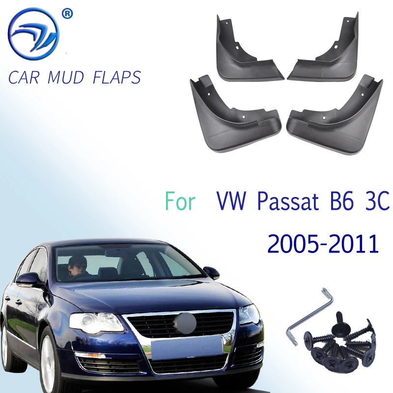 Для VW Passat B6 3C 2005 2011 седан брызговики брызговик крыло брызговиков 2006 2007 2008 2009 2010