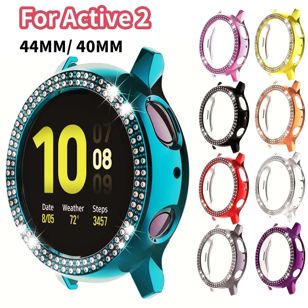 Защитный чехол для Samsung Galaxy Watch Active2 44/40 мм Active 2 44 ремешок женщин двухрядные