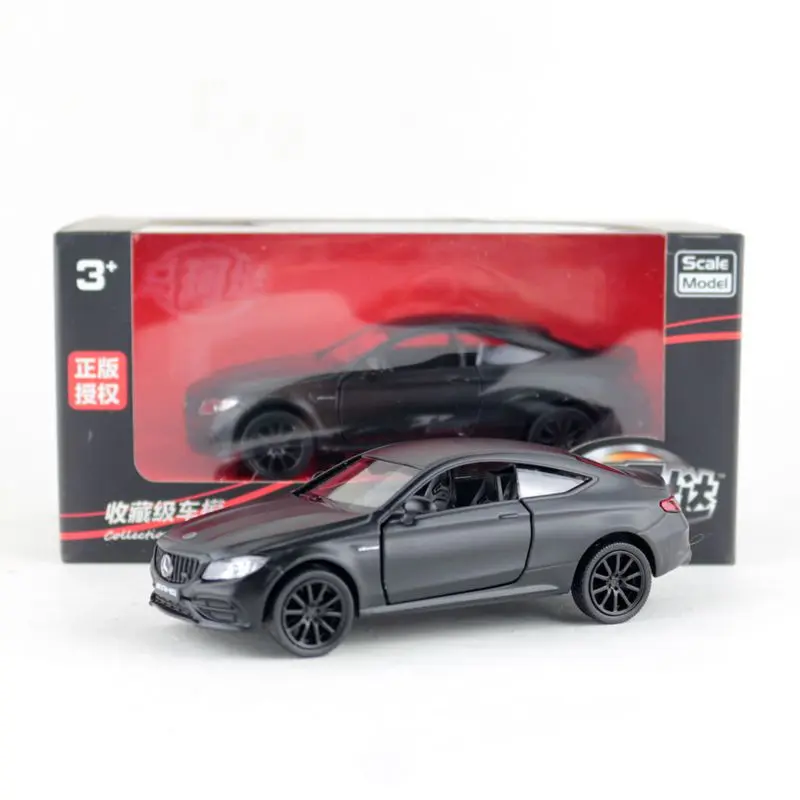 

RMZ City/Масштаб 1:36/литой металлический игрушечный модель/C63 S AMG Super Racing/обучающий автомобиль/подарок для детей/Коллекция/коробка