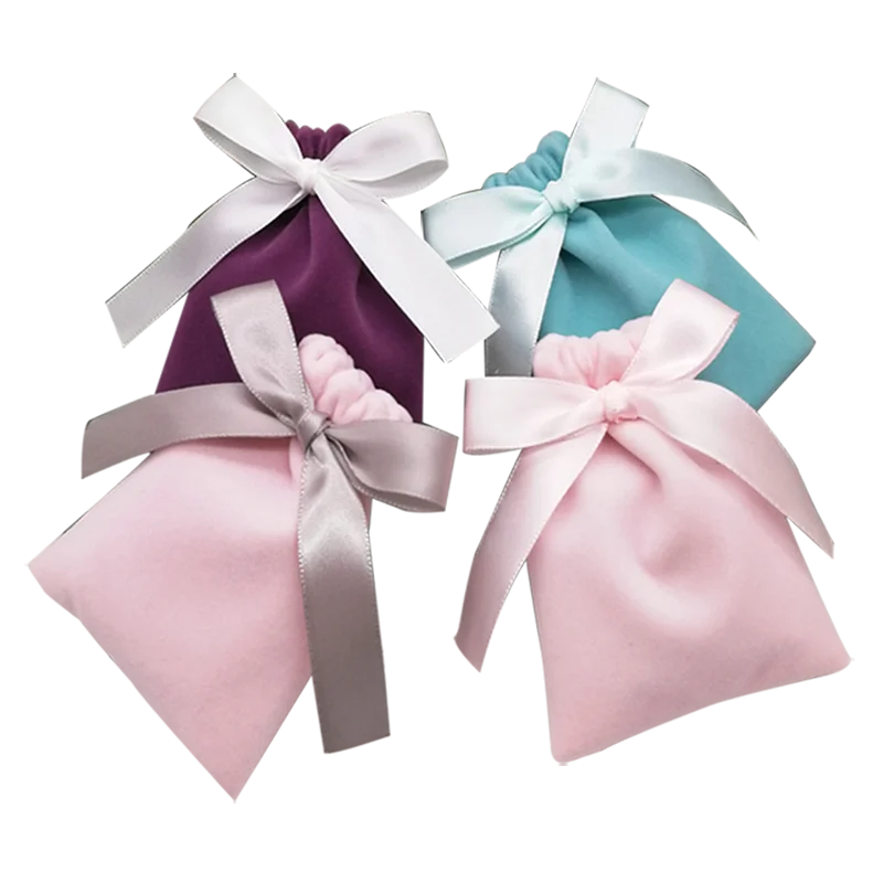 20 шт. бархатные сумки для хранения ювелирных изделий | Украшения и аксессуары