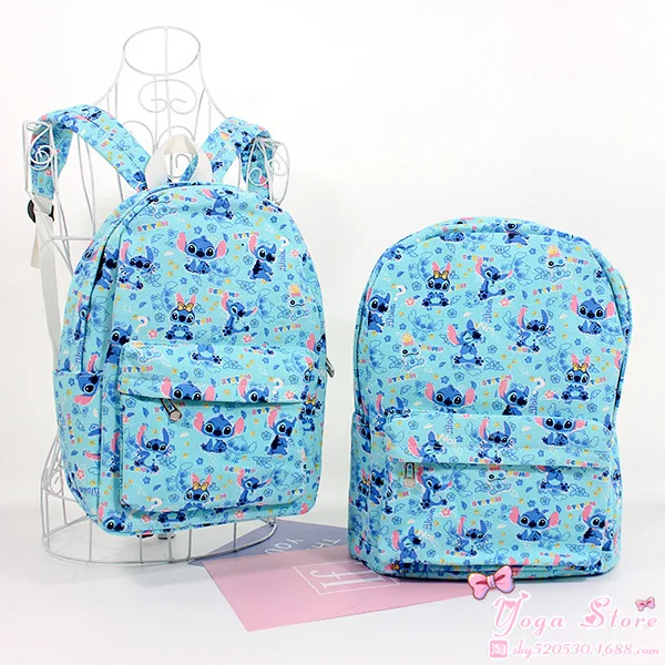 Disney стежка мультфильм детский рюкзак, сумка для школы холст tote Досуг ученик средней школы bookbag мода путешествия