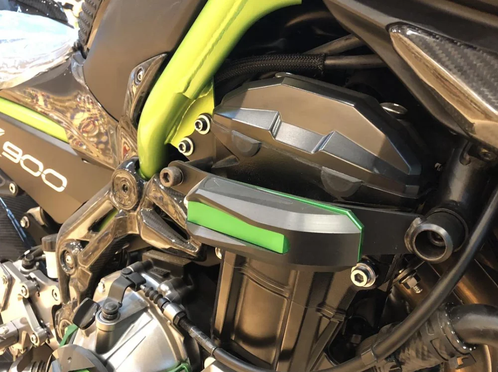 Для Kawasaki z900 крышка двигателя Краш колодки Рамка протектор сдвижные стенки статора Z 900 Мотоцикл CNC алюминиевые части