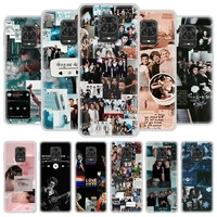 silicone phone case for xiaomi redmi note 9s 8 8t 9 pro 7 9a 9c 8a 7a 6 6a one direction soft tpu back shell cover coque funda