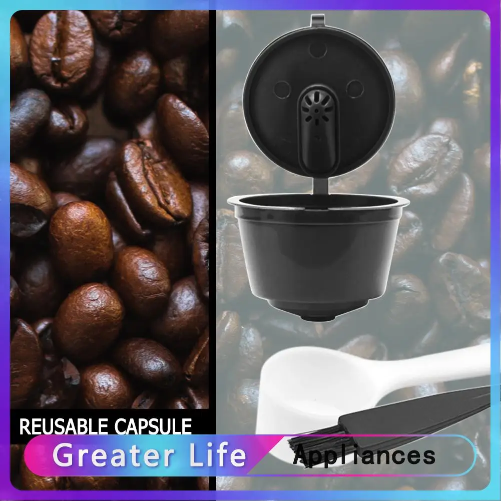 

2/3pcs Plastic Coffee Capsule Cup for Dolce/Gusto Refillable Coffee Filters