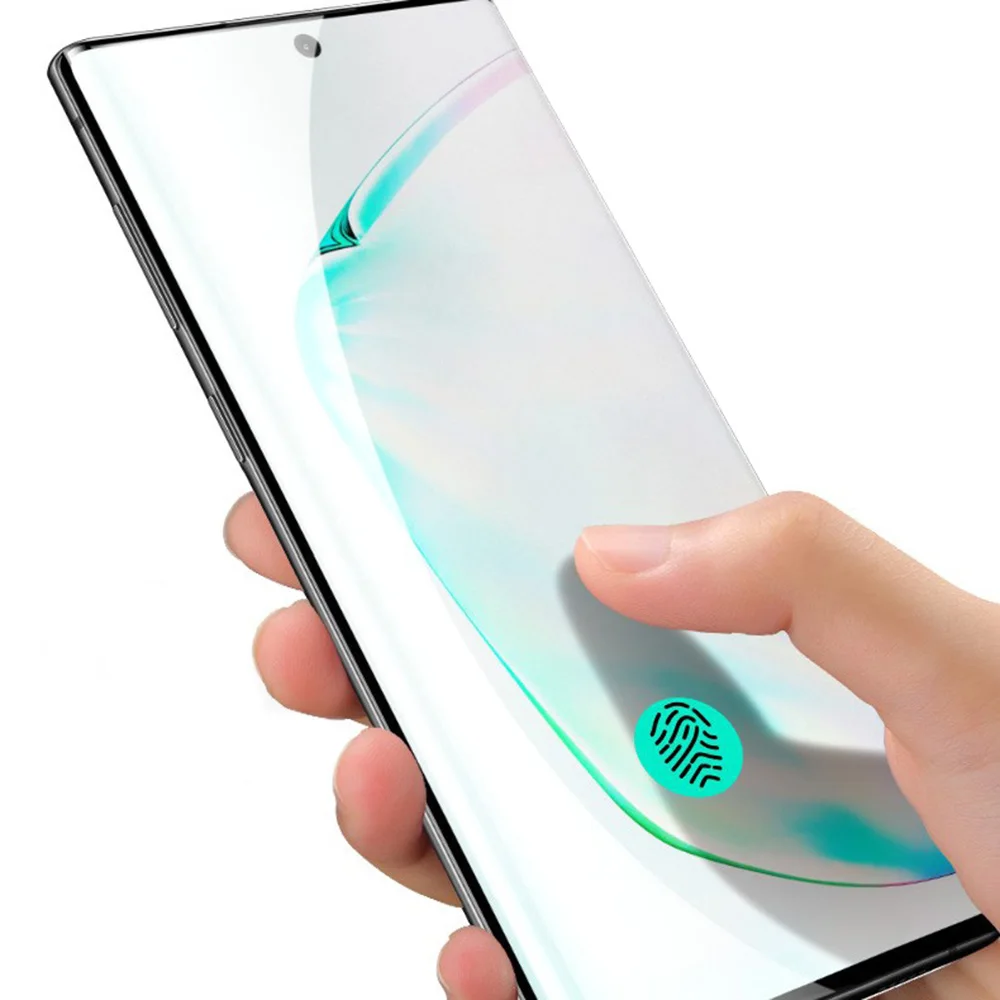 Для Samsung Note 20 Ультра Закаленное стекло Защитная пленка полное покрытие изогнутая Взрывозащищенная|Защитные