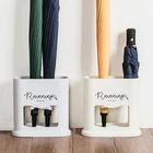 Оригинальная подставка для зонта, овальная подставка для зонта, органайзер для сушки зонта, держатель для хранения, 4 отверстия, Декор для дома и офиса