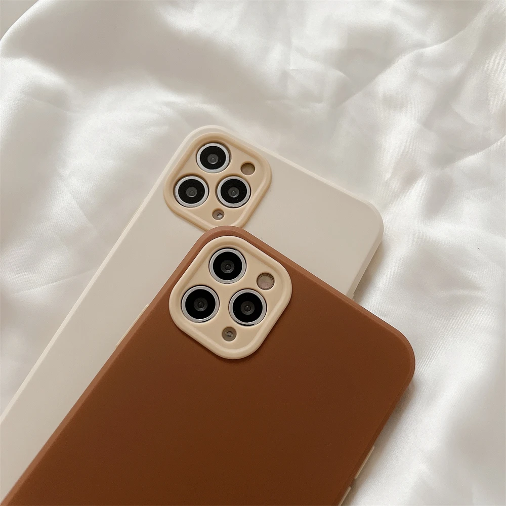 Силиконовый чехол для iPhone 13 12 Mini 11 Pro Max X XR XS 7 8 Plus SE2020 | Мобильные телефоны и
