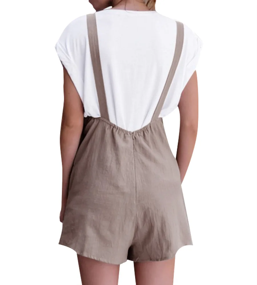 2021 повседневные популярные женские брюки шорты джемпер комбинезон на бретельках