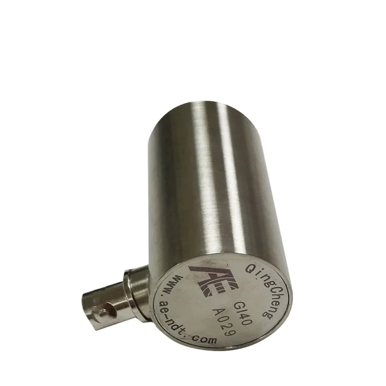 

GI40 Built-in preamplifier acoustic emission sensor with resonant frequency 50KHz