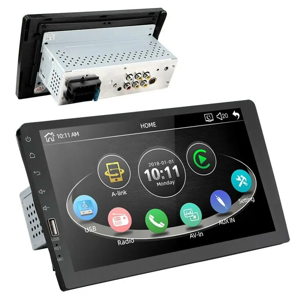 Автомагнитола 2 Din MP5 плеер 9009 Авторадио 9 дюймов Android IOS сенсорный экран 12