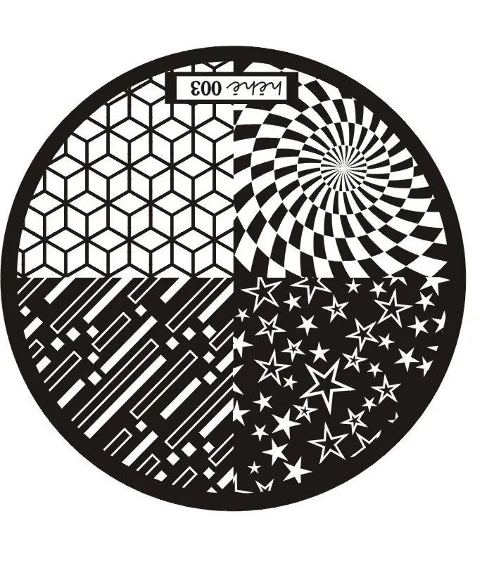 

2015 Newest 10Pcs Nail Art Stamping Image Metal Plates Kit Set 36Mixed Designs with Stamp, hehe001-036
