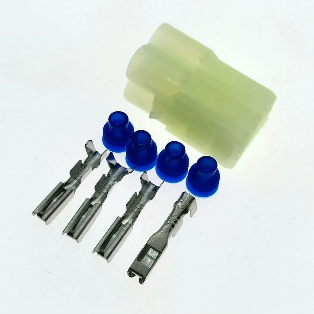 200 комплектов 2 мм 4 сторонний/контактный автомобильный внешний электрический