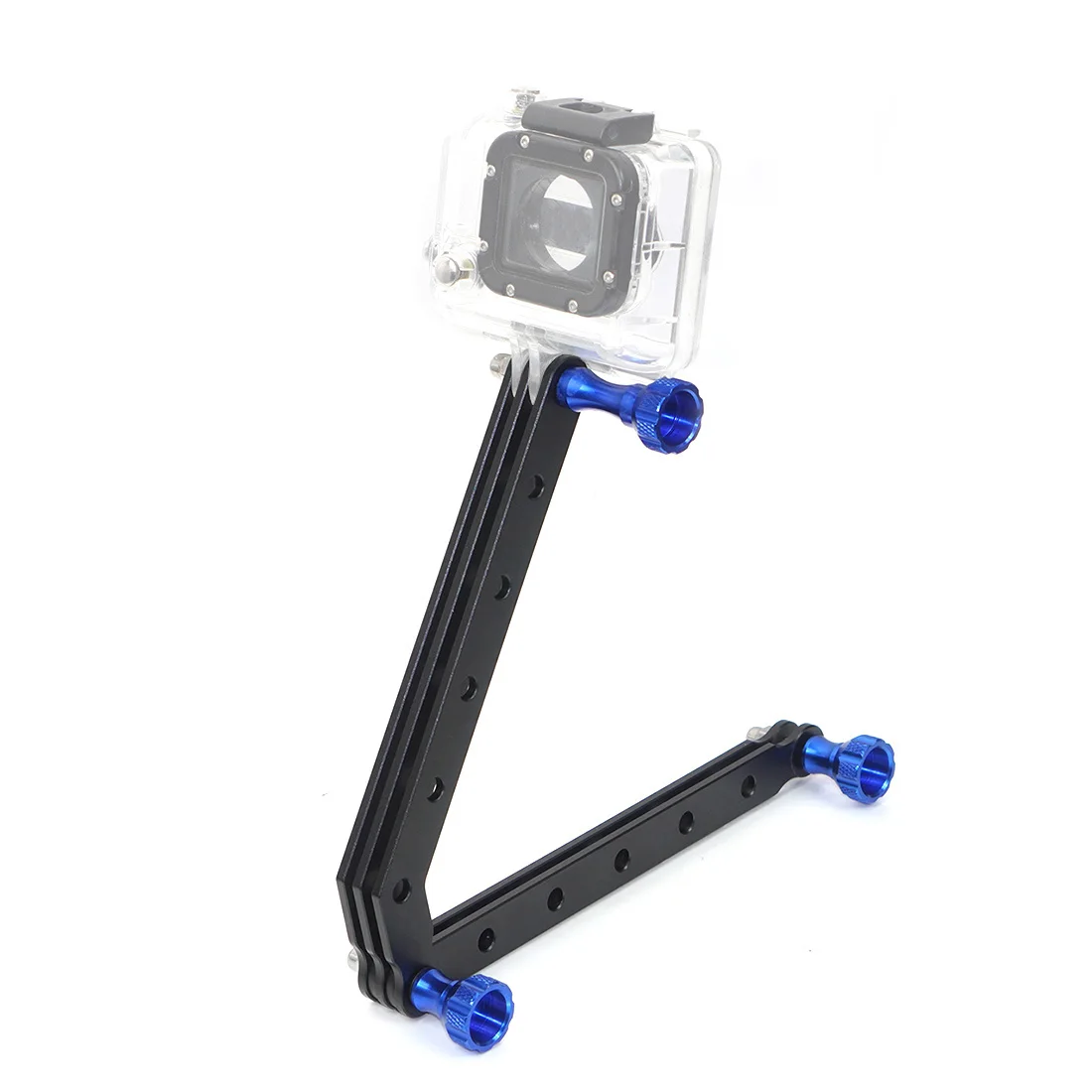 BGNing Крепление на шлем из алюминиевого сплава удлинитель + винт селфи палка для Gopro