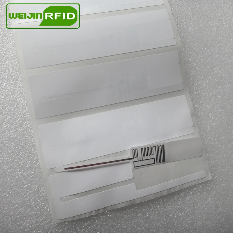Фото UHF RFID ювелирные изделия бирка для часов EPC 6C наклейка 915 м 868 м 860-960 МГц NXP U код 7 клейкая печать Пассивная RFID этикетка для домашних животных №2