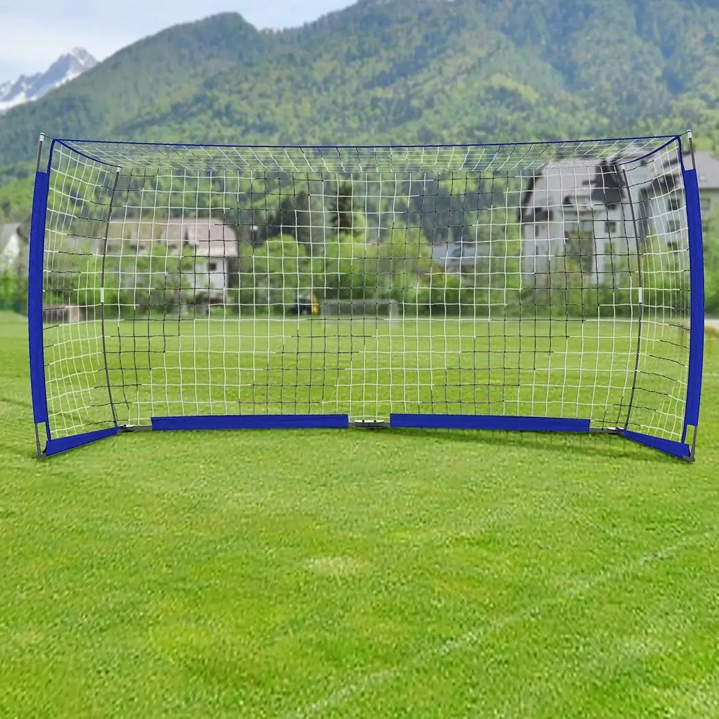 Портативный футбол сеть для футбольные ворота Junior Sports тренировочные 12ft x 6ft