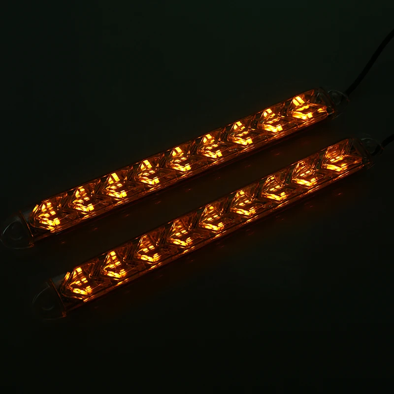 Автомобильные гибкие светодиодные дневные ходовые огни POSSBAY водонепроницаемые